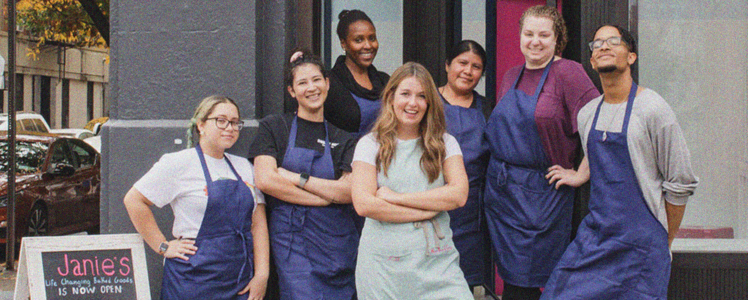 Janie's Baked Goods staff